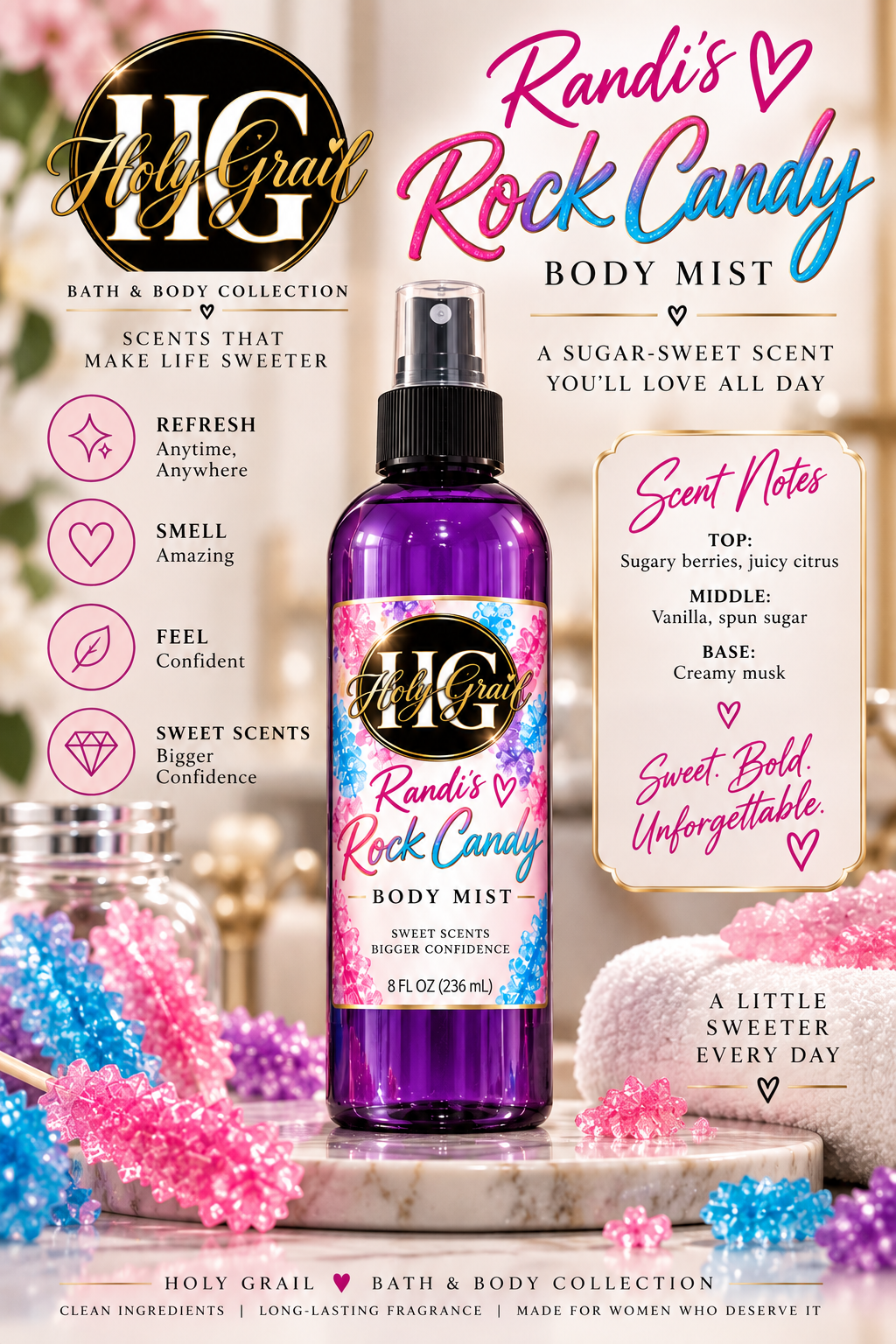 Randi’s Rock Candy Body Mist