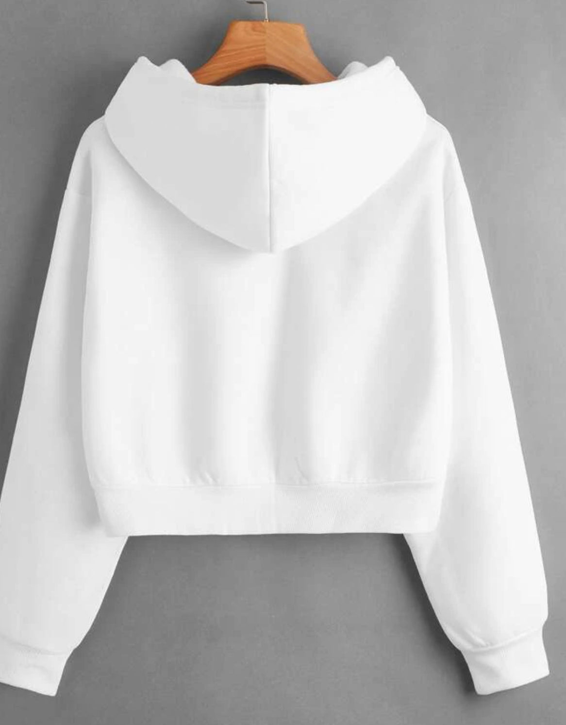 Paw Graphic Drop Shoulder Drawstring Hoodie