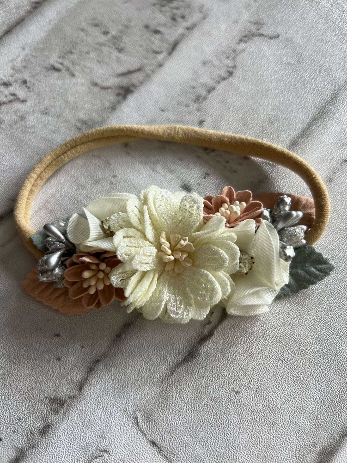 Fancy Baby Bow/Double Flower
