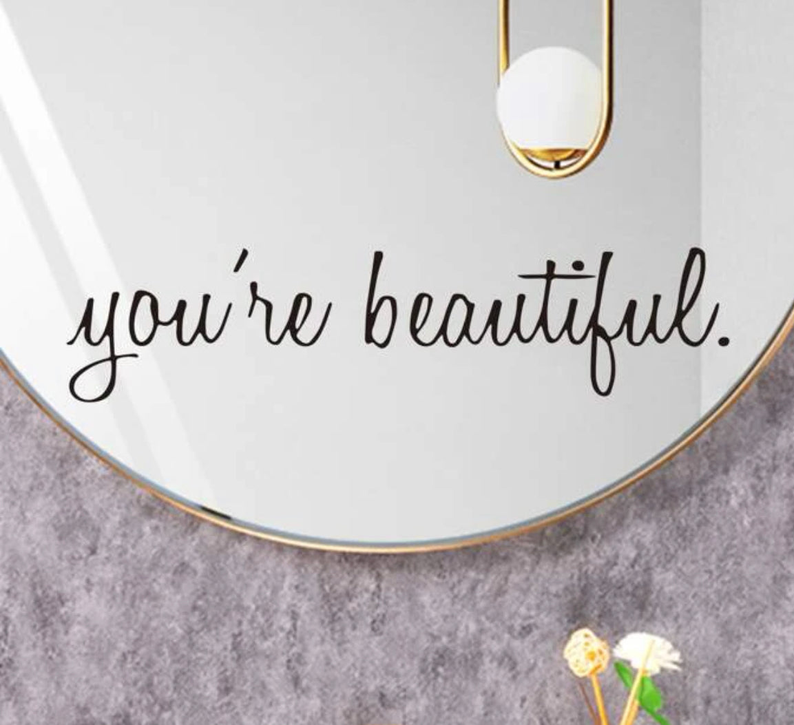 Self-Adhesive Wall/Mirror/Window Decal