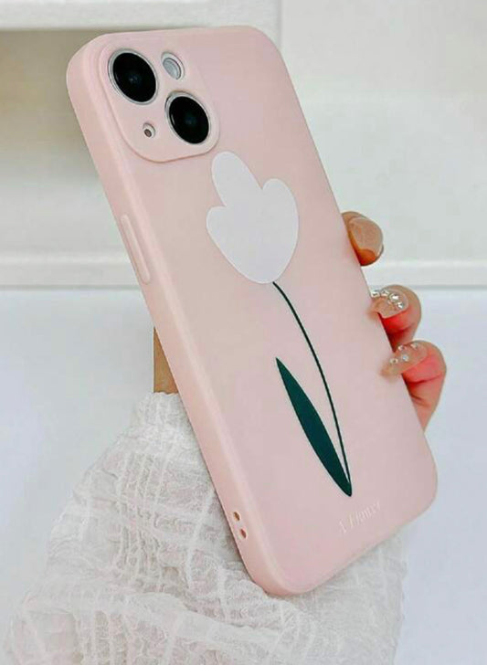 Flower Pattern Anti-fall Phone Case