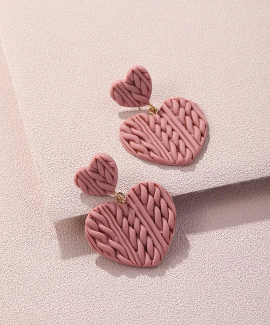 Heart Drop Earrings